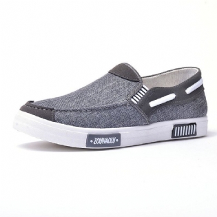 Mænd Canvas Casual Bløde Loafers