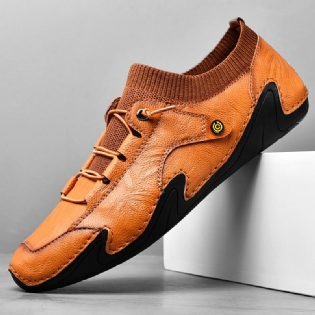 Mænd Casual Business Sneakers Kørsel Åndbare Letvægts Skridsikre Bløde Sko