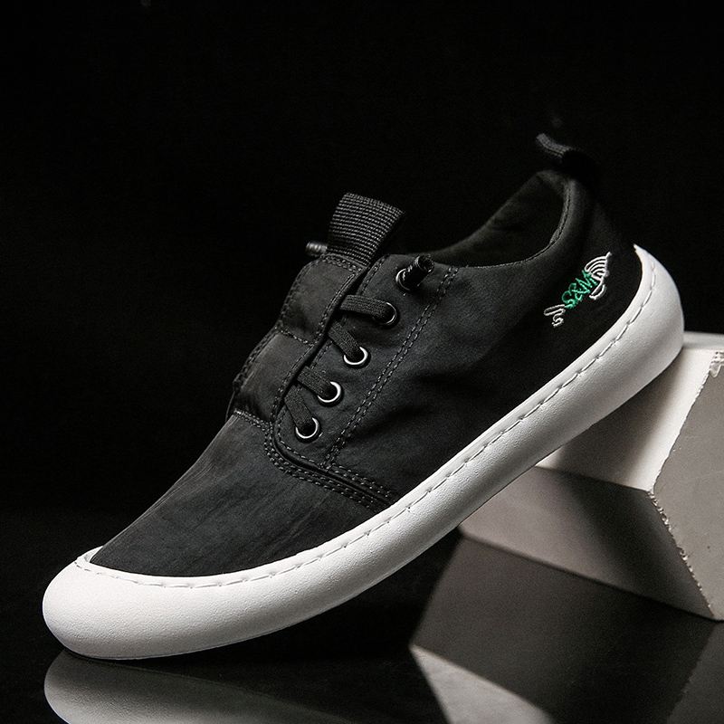 Mænd Ice Silke Cloth Non Slip Åndbar Hurtigtørrende Casual Sko