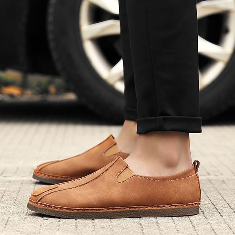 Mænd Komfortable Bløde Suede Loafers
