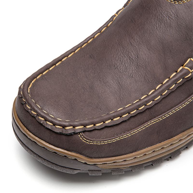 Mænd Skridsikre Bløde Såler Slip-on Casual Sko