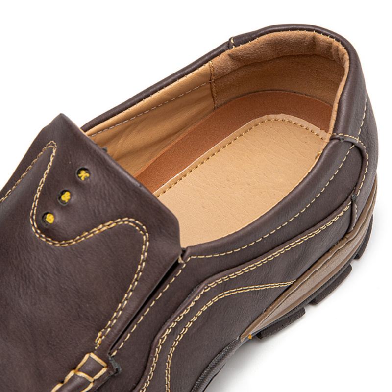 Mænd Skridsikre Bløde Såler Slip-on Casual Sko