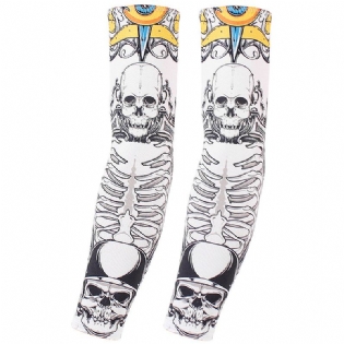 1 Par Mænd Udendørs Sport Hurtigtørrende Ride Arm Sleeve