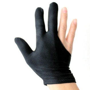 Billard Tre-finger Handsker Full Finger Gloves Club Billard Handsker Venstre Hånds Adgangskode Billardhandsker