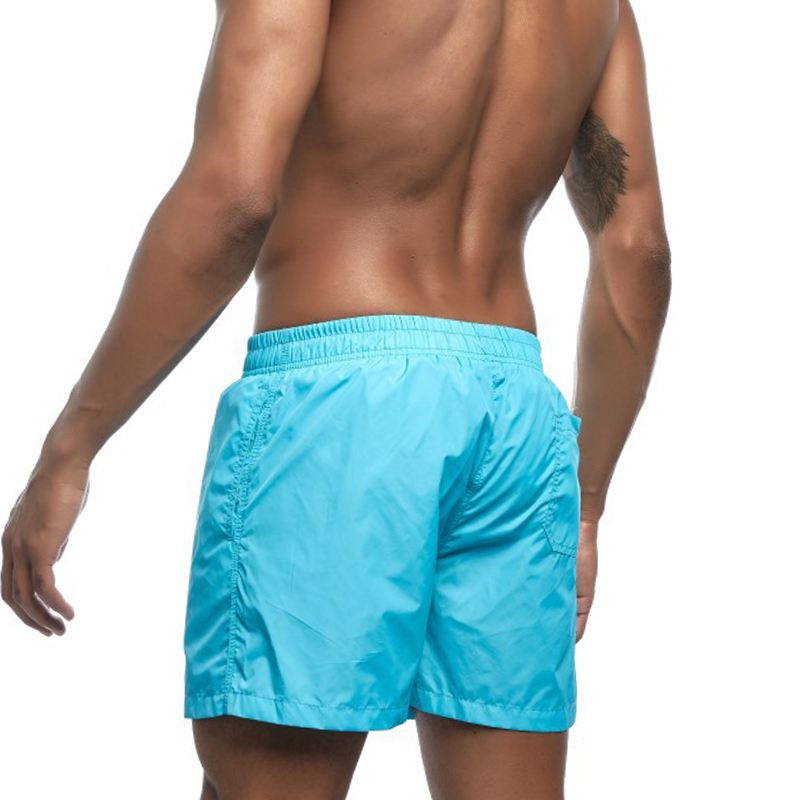 Herre Ensfarvet Sommer Tynde Casual Board Shorts