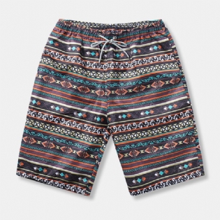 Herre Etnisk Stil Mønster Casual Beach Board Shorts