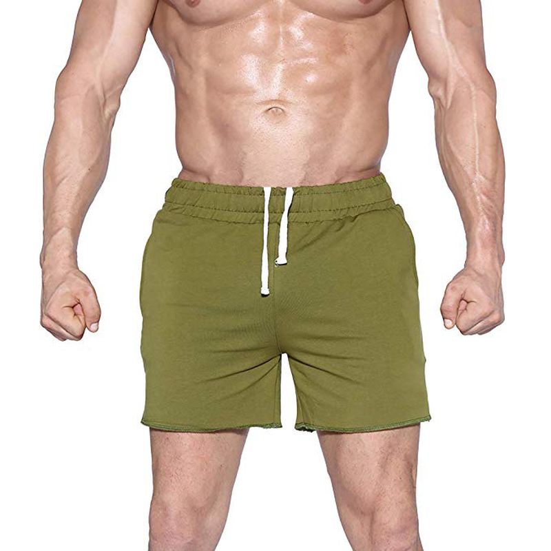 Herre Sport Åndbar Løs Elastisk Talje Runnin Shorts
