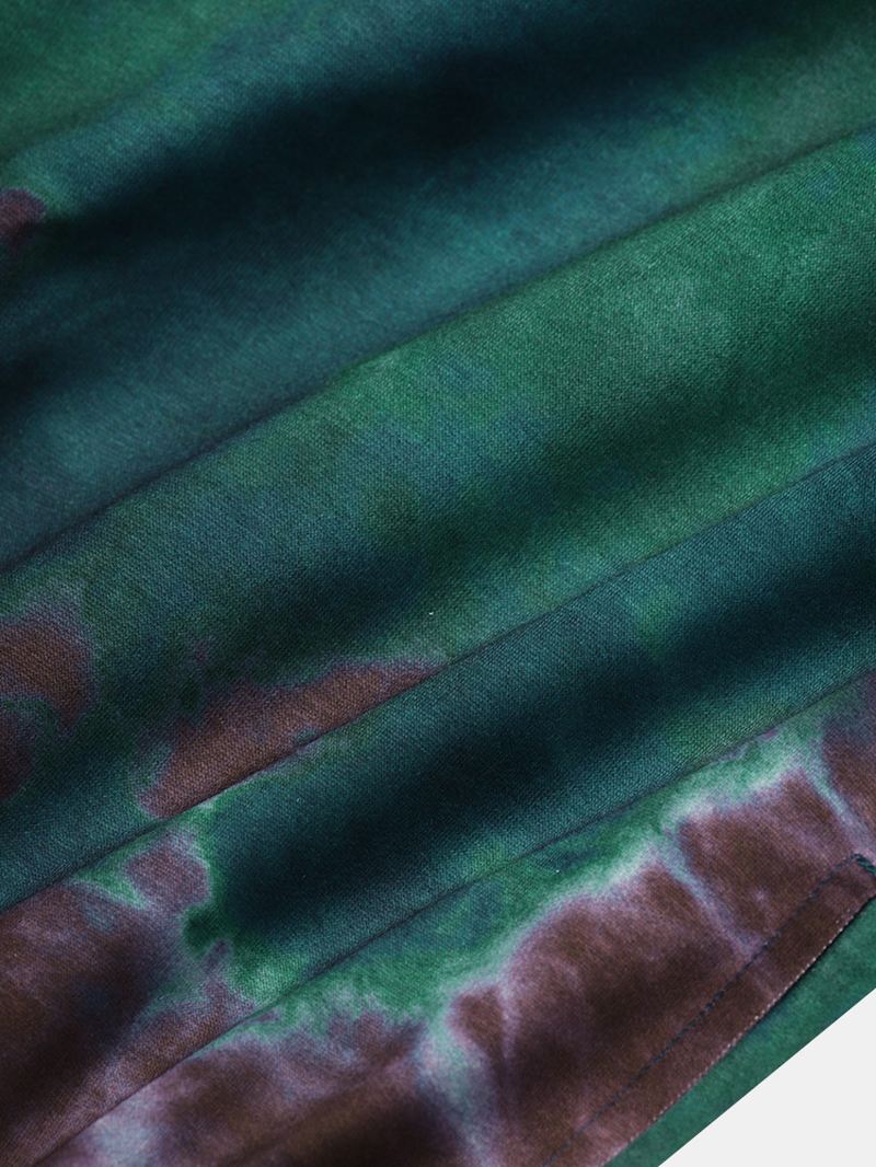 Herre Tie Dye Butterfly Med Tryk Elastiske Talje Shorts