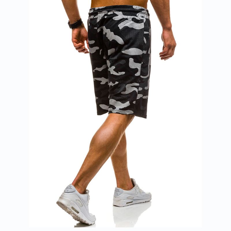 Mænds Casual Camouflage Løse Joggingbukser