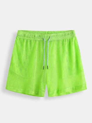 Mesh Almindelige Gennemsigtige Boardshorts