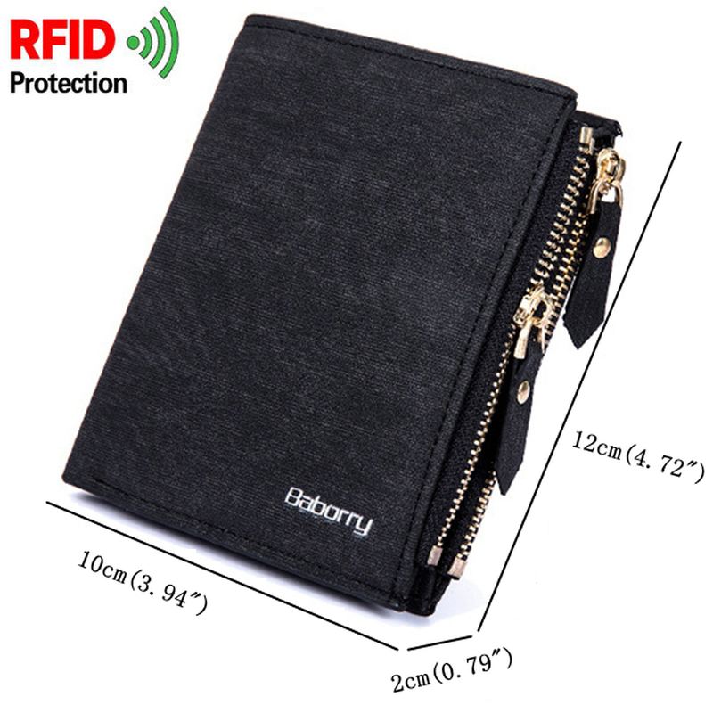 Blocking Secure Wallet Protective Coin Bag