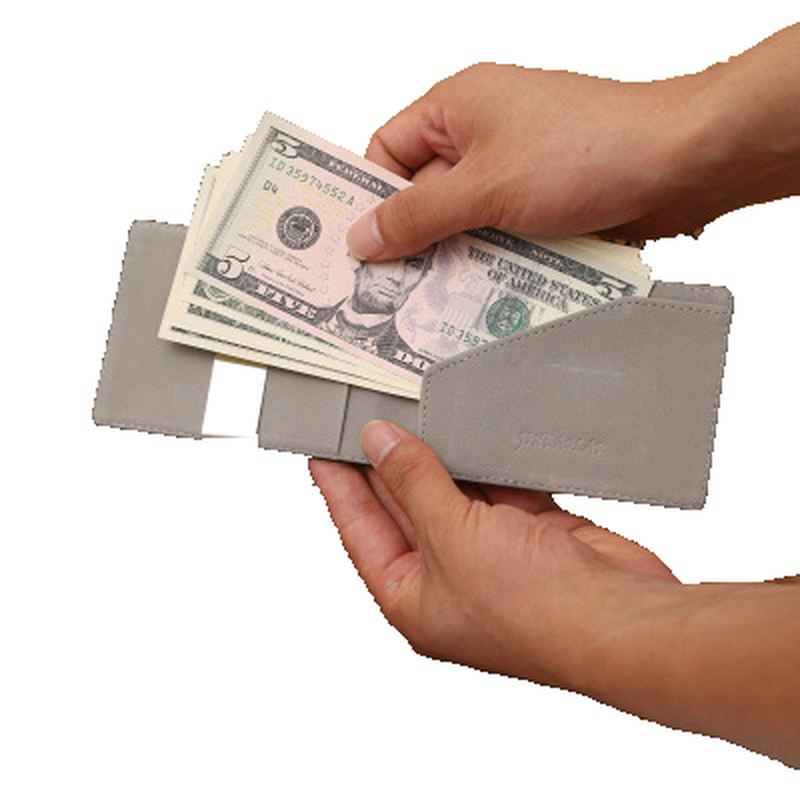 Creative Money Clip Mænd Pu-pung Lille Farverig Tegnebog