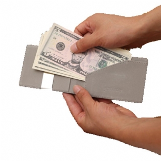 Creative Money Clip Mænd Pu-pung Lille Farverig Tegnebog
