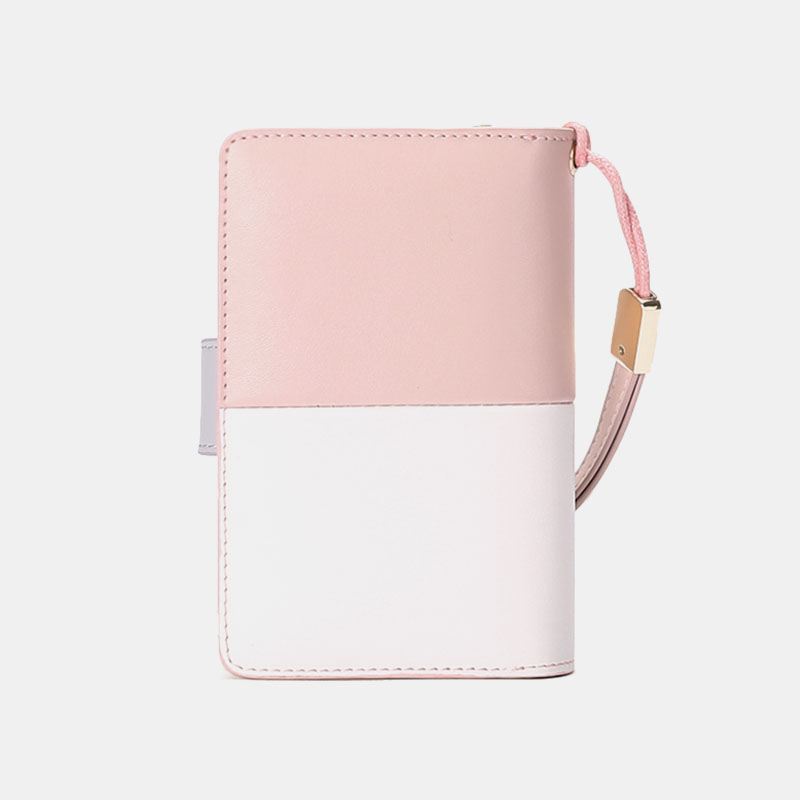 Kvinder Ægte Læder Anti-tyveri Multi-slots Bifold Pung Pung Clutches Taske