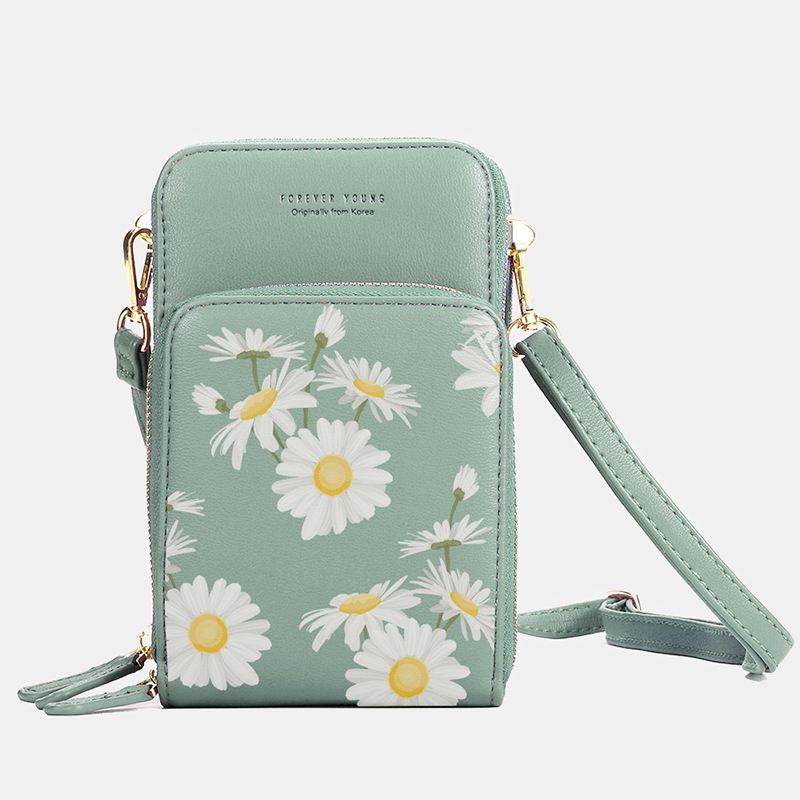 Kvinder Clutch Taske Kort Taske Telefon Taske Crossbody Taske