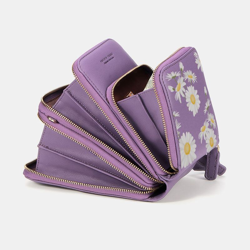 Kvinder Clutch Taske Kort Taske Telefon Taske Crossbody Taske
