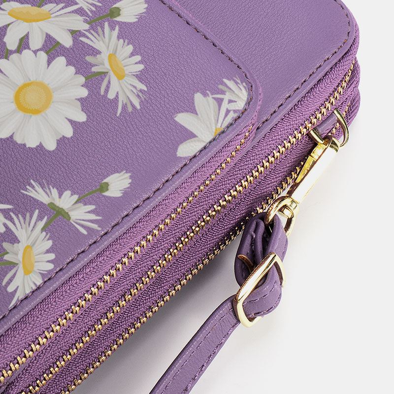 Kvinder Clutch Taske Kort Taske Telefon Taske Crossbody Taske
