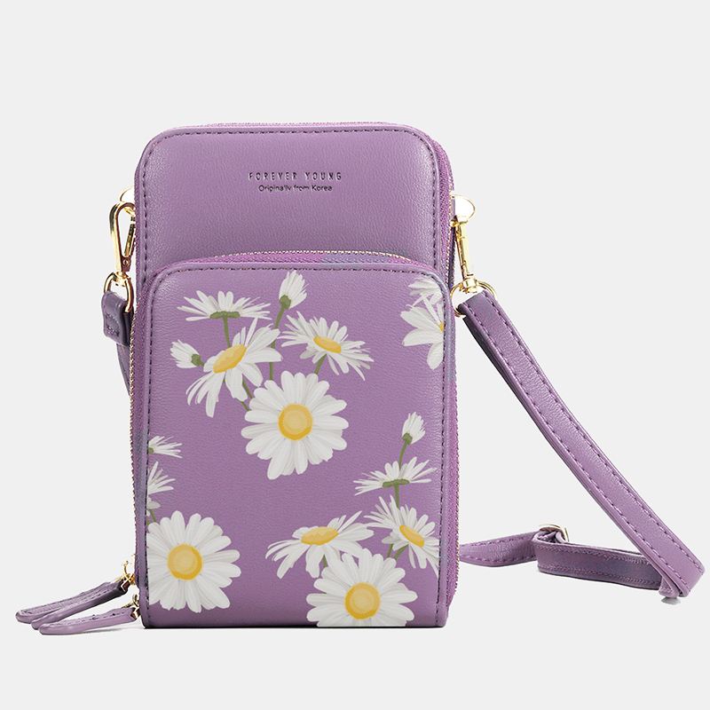 Kvinder Clutch Taske Kort Taske Telefon Taske Crossbody Taske
