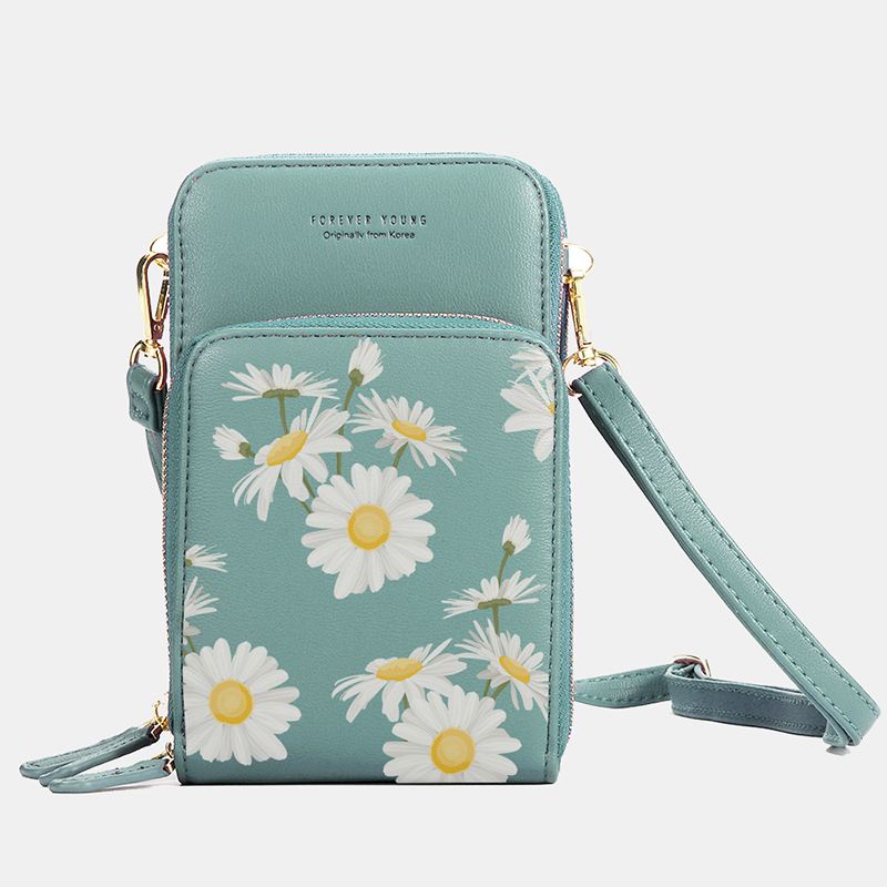 Kvinder Clutch Taske Kort Taske Telefon Taske Crossbody Taske