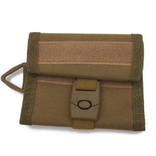 Mænd Tactical Waist Bag Outdoor Pouch Military Molle Wallet Card Holder Med Krog