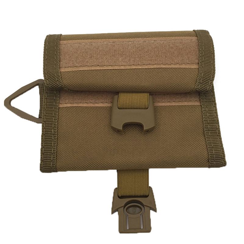 Mænd Tactical Waist Bag Outdoor Pouch Military Molle Wallet Card Holder Med Krog