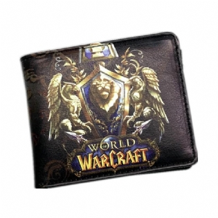 World Of Warcraft Punge Læder Slank Lille Pung Wow Alliance Horde Flag Pung Cool Movie Game Pung