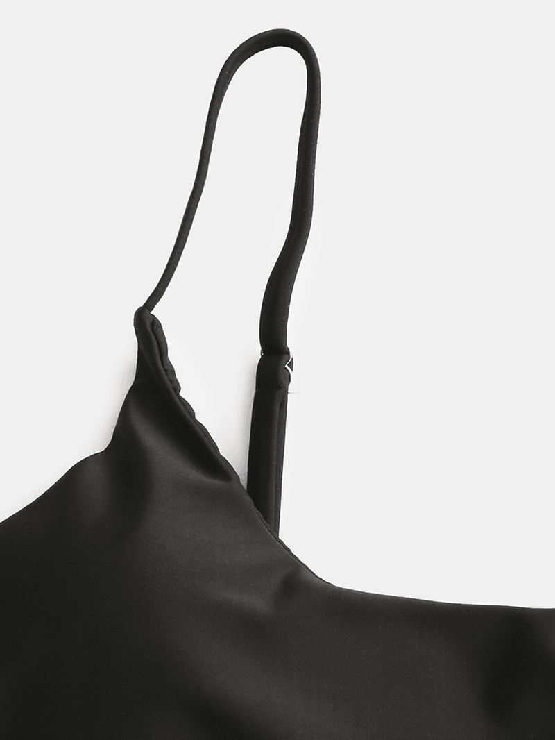 Dame Stribet Trim Badetøj Stringbikini