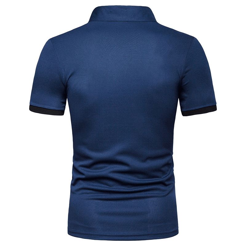 Herre Summer Casual Business Stilfulde Basic Golfskjorter