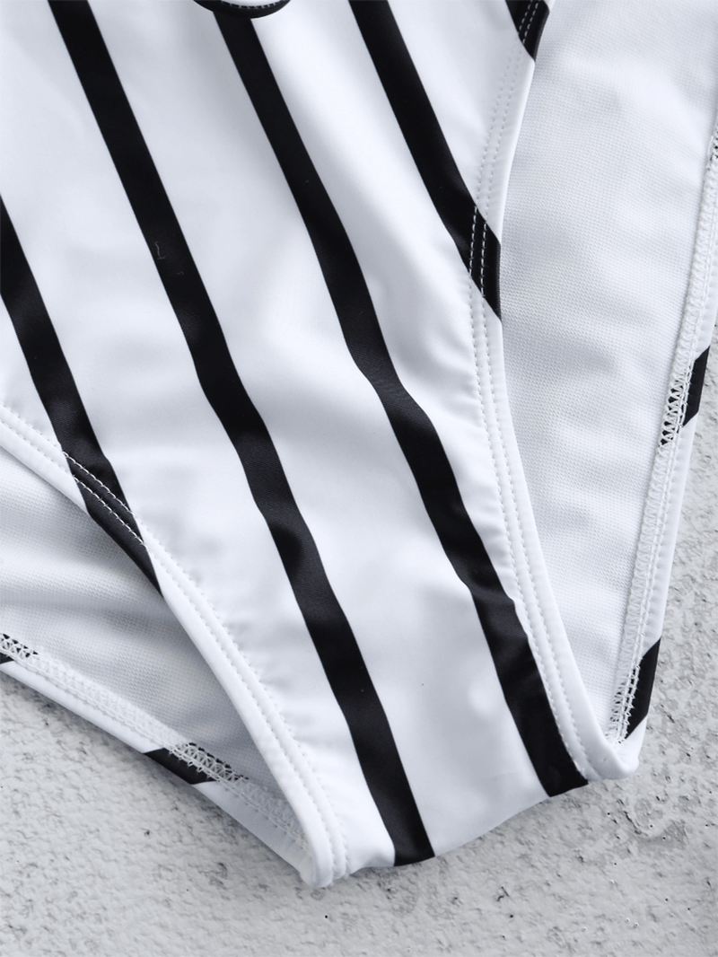 Dyk V-hals Badetøj Cross Criss Rygløs String One-pieces