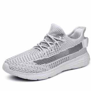 Åndbar Mesh Strikket Løbebløde Sneakers