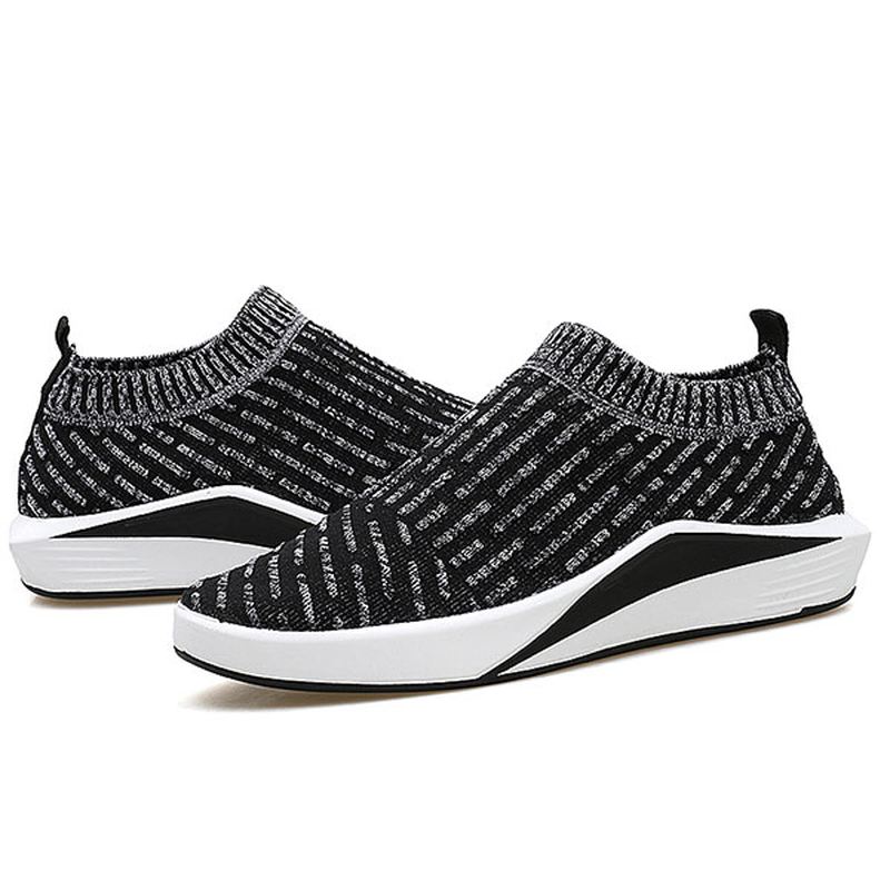 Kvinder Åndbar Slip On Soft Mesh Sport Løbe Udendørs Sko