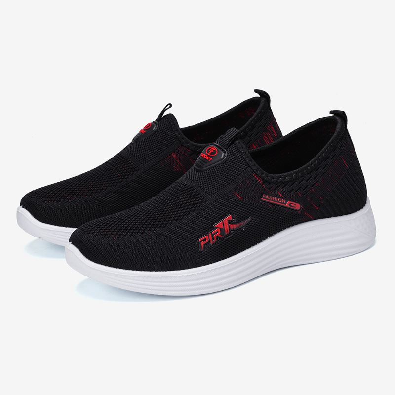 Kvinder Casual Åndbar Mesh Slip-on Walking Sneakers