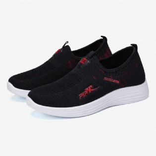 Kvinder Casual Åndbar Mesh Slip-on Walking Sneakers