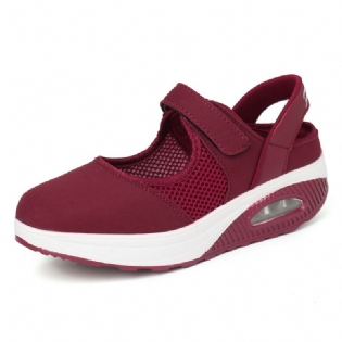 Kvinder Splejsning Letvægts Platform Casual Sneakers