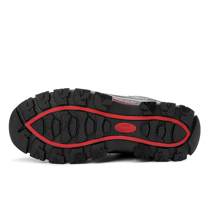 Mænd Åndbar Ruskind Blød Sål Skridsikre Sport Casual Outdoor Vandresko