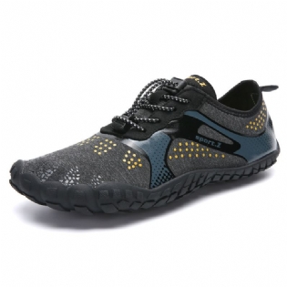 Mænd Elastisk Klud Udendørs Skridsikre Vandreture Sneakers