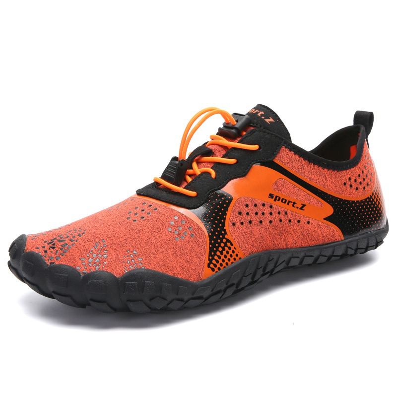 Mænd Elastisk Klud Udendørs Skridsikre Vandreture Sneakers