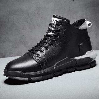 Mænd Platform High Top Bærbare Casual Sneakers