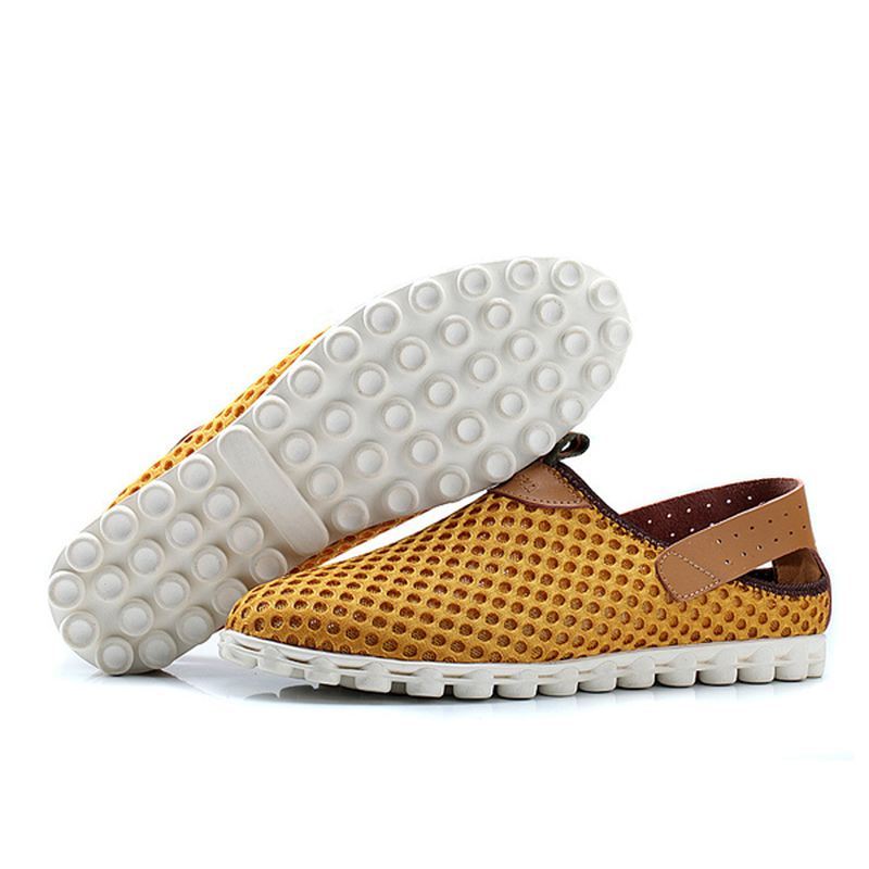 Us Størrelse 6.5-11 Åndbar Mesh Atletiksko Slip On Udendørs Sports Sneaker Sko