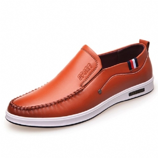 Mænd Casual Ægte Læder Flats Oxfords