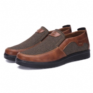Mænd Casual Daily Microfiber Dress Sko Business Oxfords