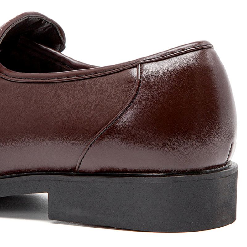Mænd Microfiber Blødt Læder Slip-on Slidfast Casual Business Sko