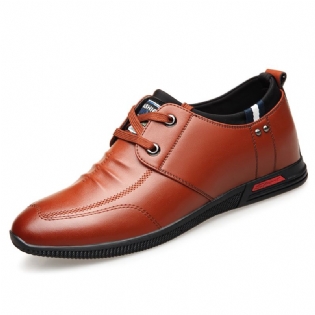 Mænd Microfiber Business Casual Oxfords