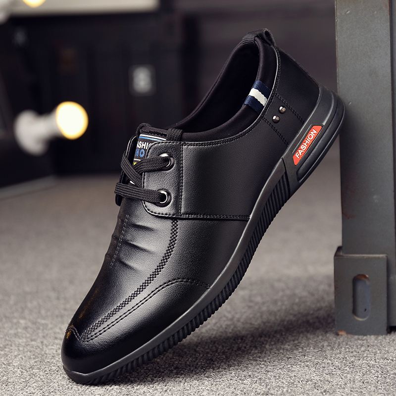 Mænd Microfiber Business Casual Oxfords