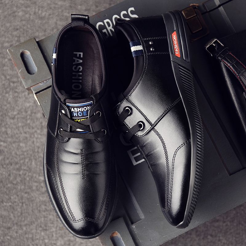 Mænd Microfiber Business Casual Oxfords