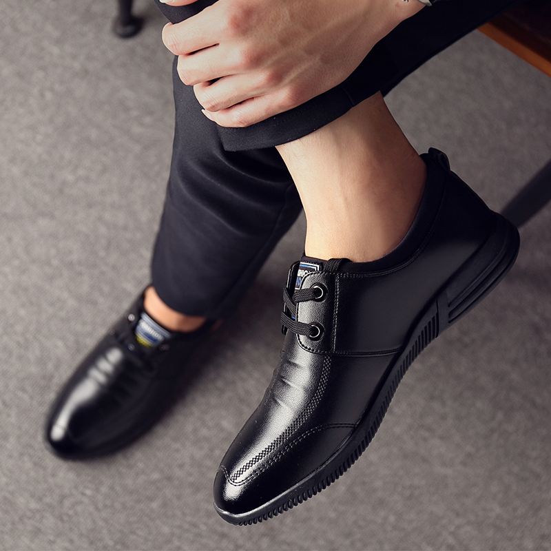 Mænd Microfiber Business Casual Oxfords