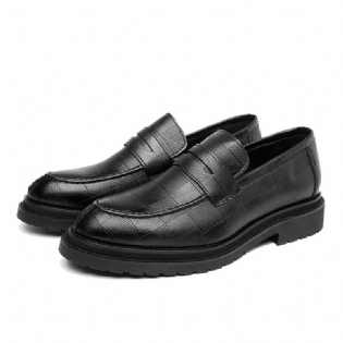 Microfiber Læder Casual Business Oxfords