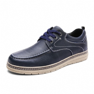 Vintage Ægte Læder Casual Oxfords