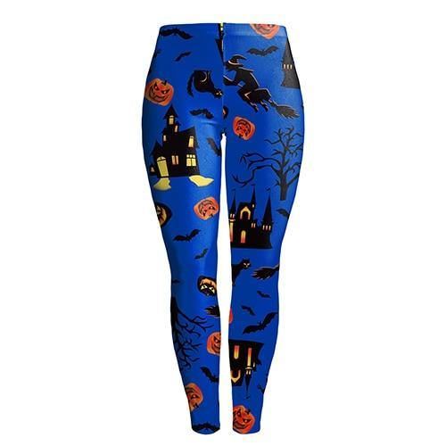 Græskar Lanterne Cosplay Leggings
