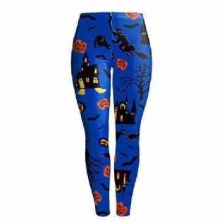 Græskar Lanterne Cosplay Leggings